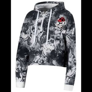 NCAA Georgia Bulldogs Women's Long Sleeve Marble Hoodie